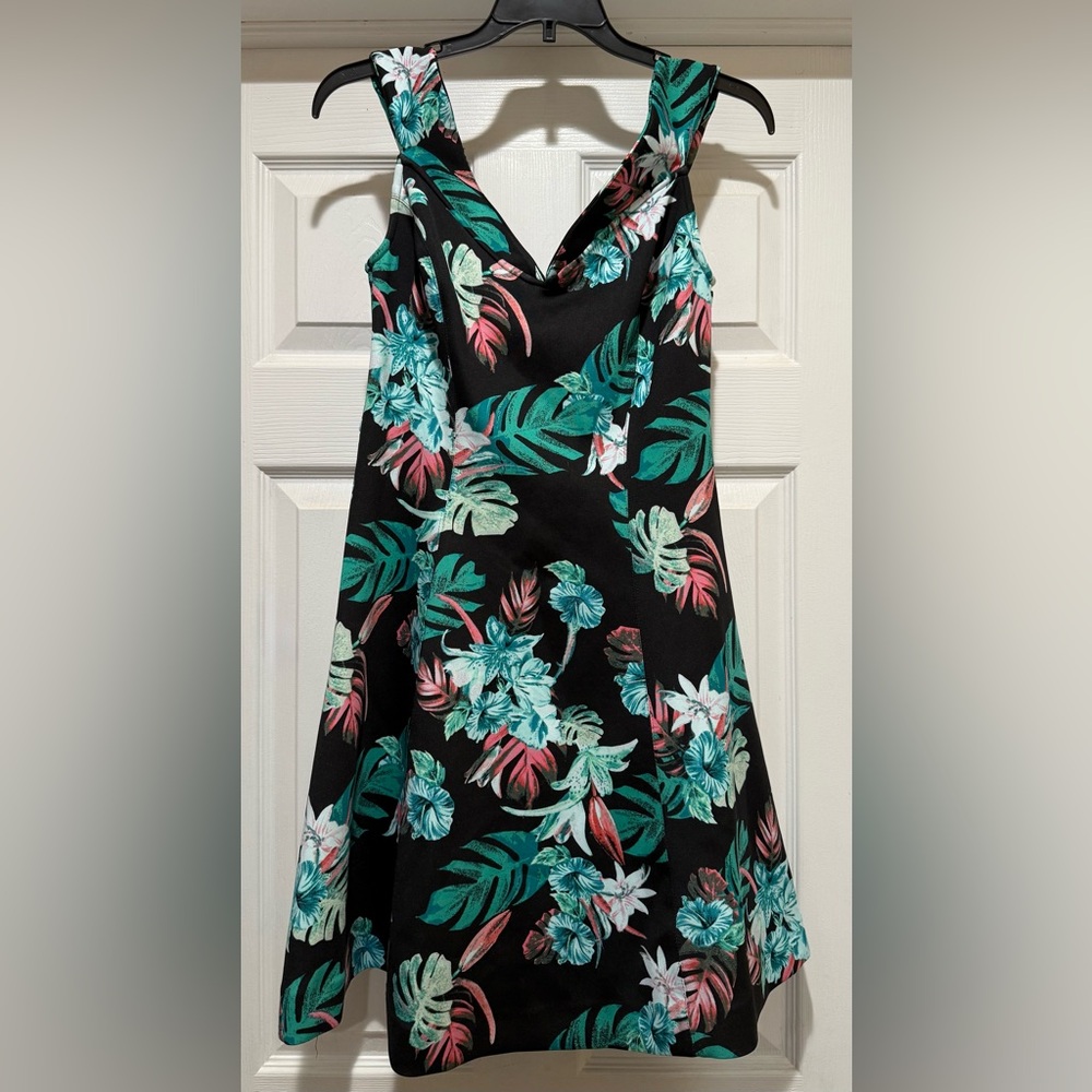 Guess Black Floral Women’s Dress